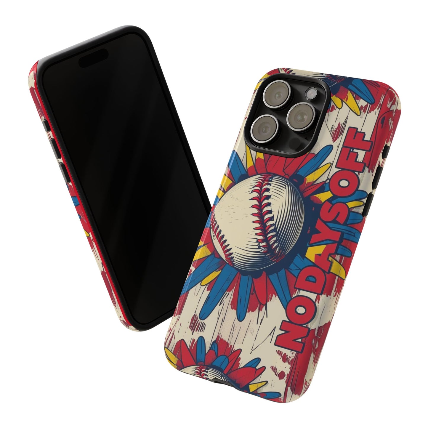 No Days Off Baseball V2- Tough Case