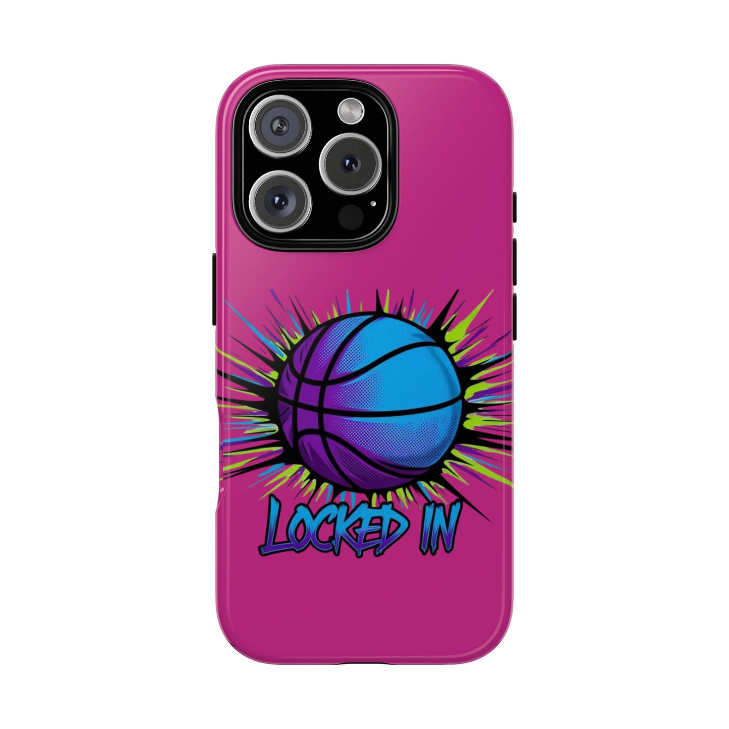 Locked In (pink) - Tough Case