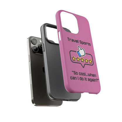 Travel Sports Five Star Review Pink - Tough Case