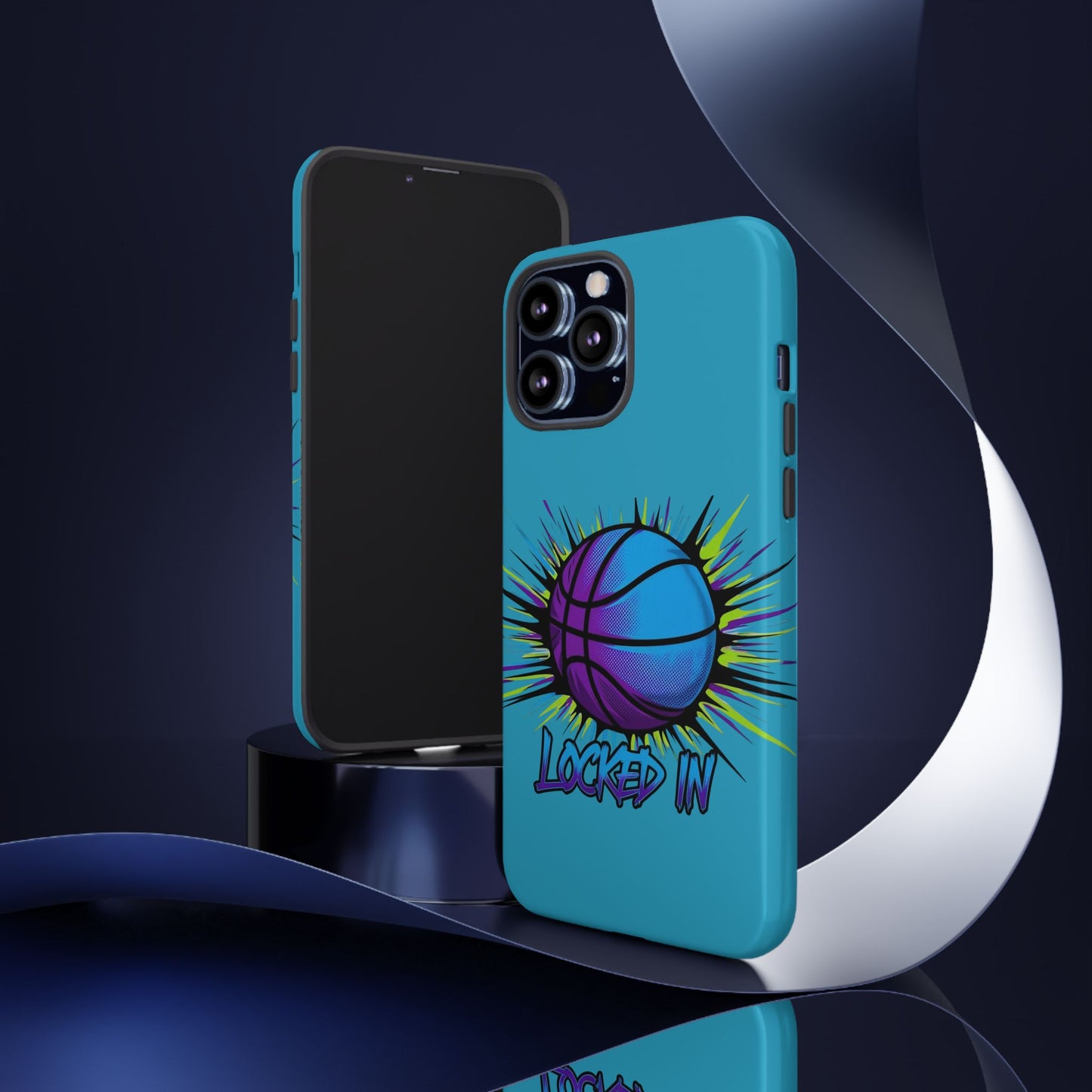 Locked In (turquoise) - Tough Case