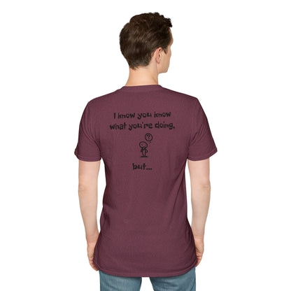 Beware Travel Parent  - Sideline Softstyle Tee