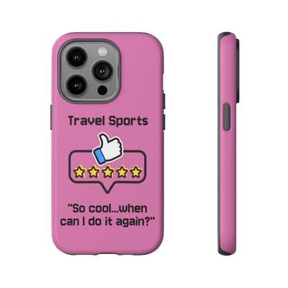 Travel Sports Five Star Review Pink - Tough Case