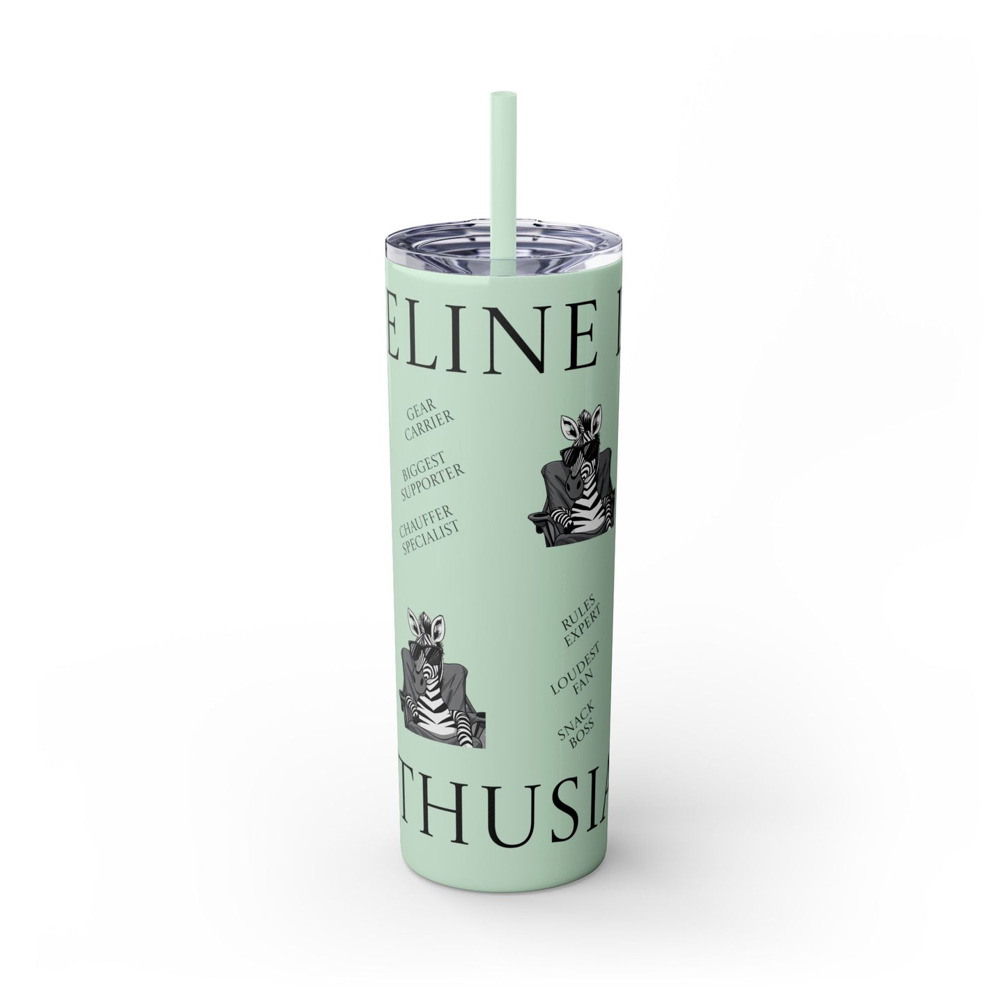Sideline Life - 20oz Skinny Tumbler with Straw