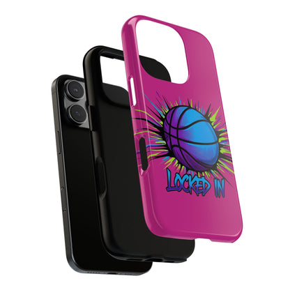 Locked In (pink) - Tough Case