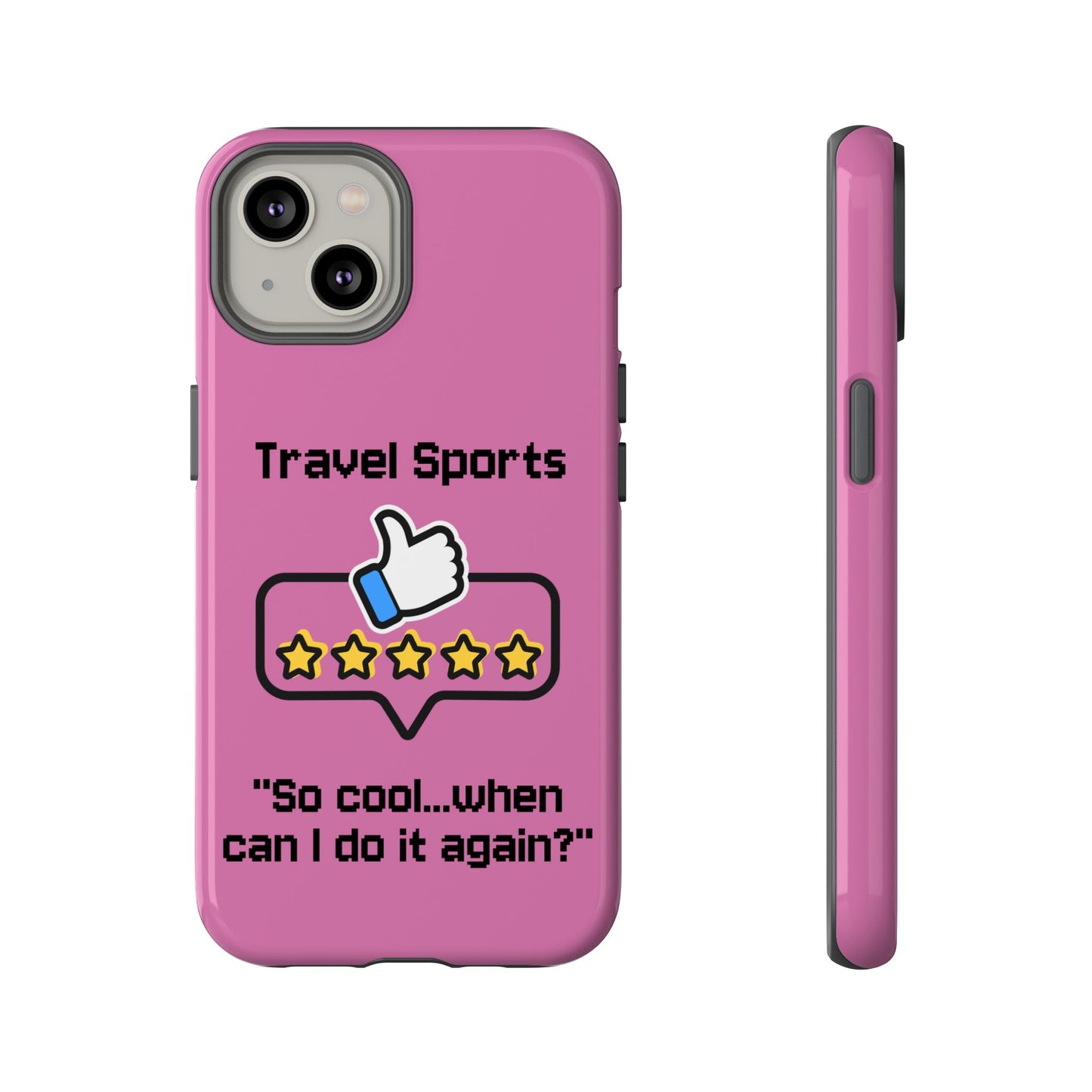 Travel Sports Five Star Review Pink - Tough Case