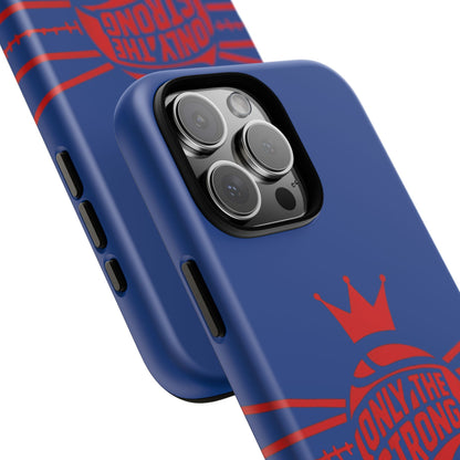 Only the Strong Make it to Sunday (dark blue) - Tough Case