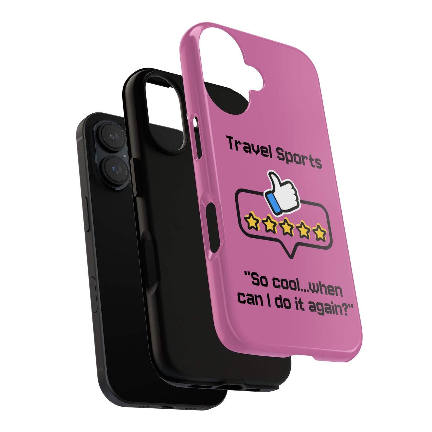 Travel Sports Five Star Review Pink - Tough Case