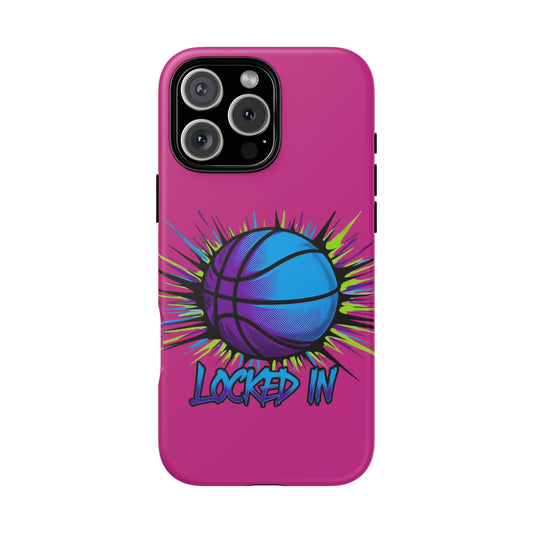 Locked In (pink) - Tough Case