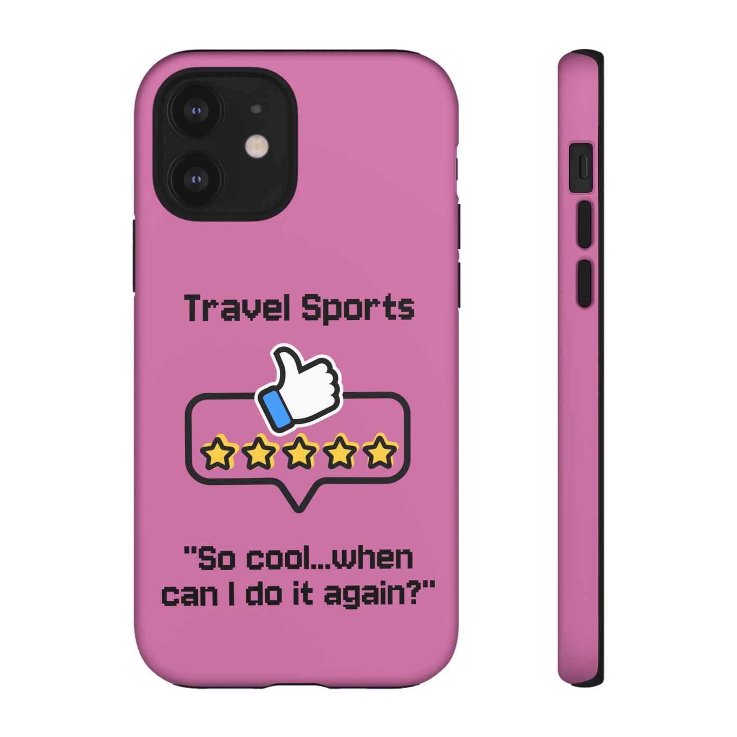 Travel Sports Five Star Review Pink - Tough Case