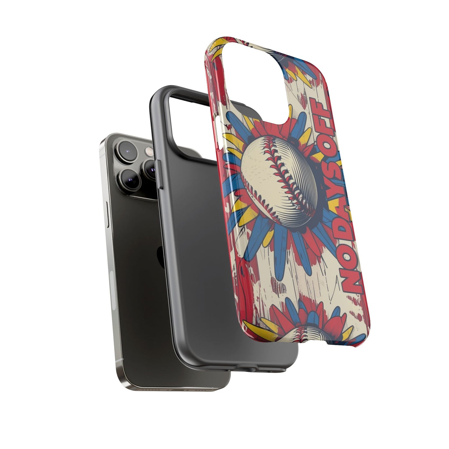 No Days Off Baseball V2- Tough Case