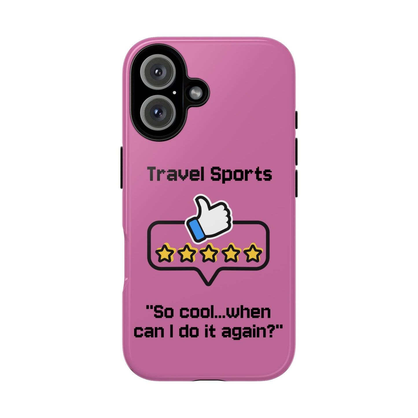 Travel Sports Five Star Review Pink - Tough Case
