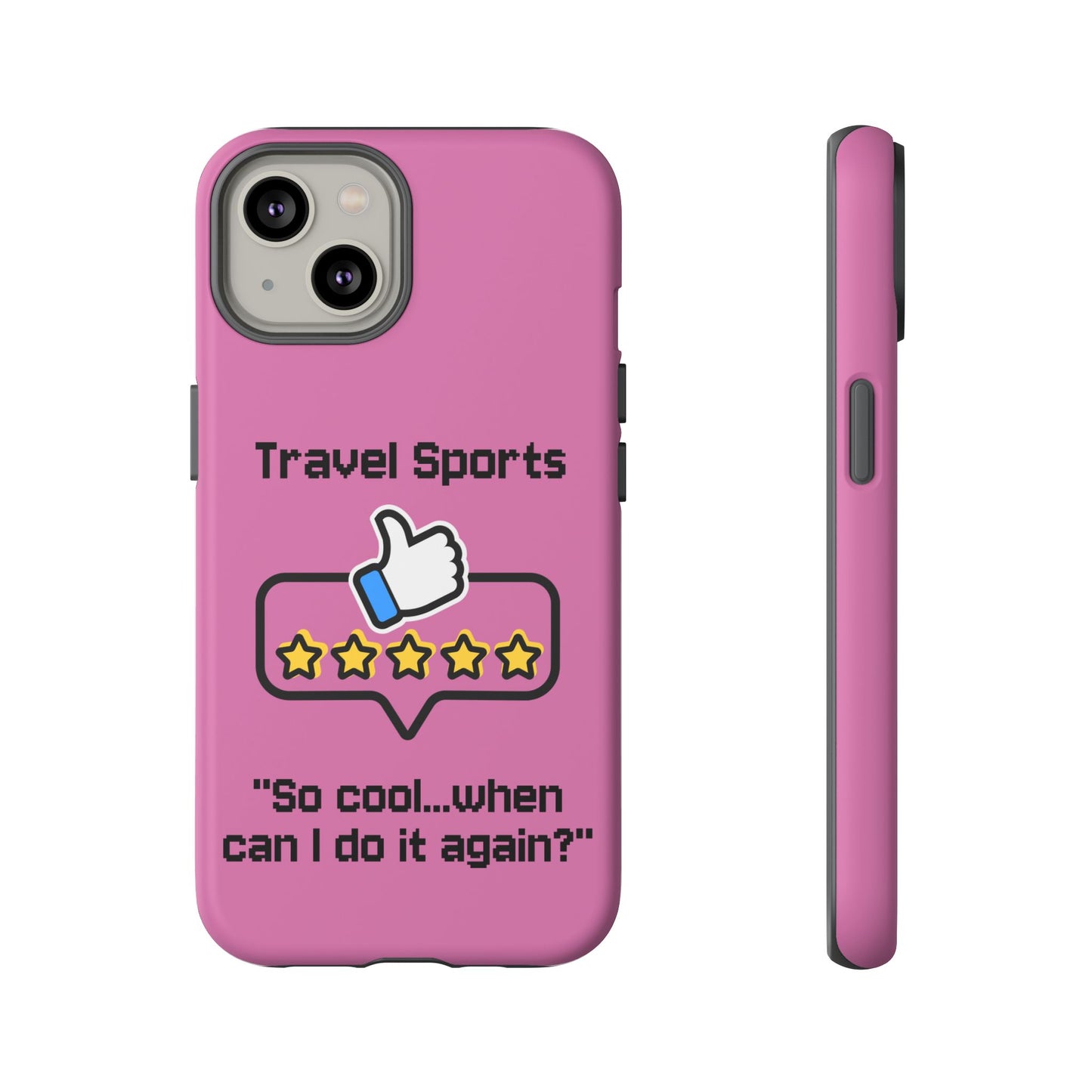 Travel Sports Five Star Review Pink - Tough Case