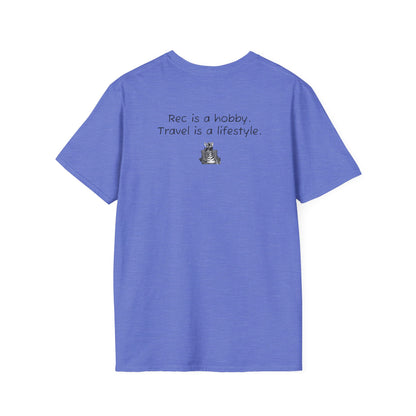 "Rec is a hobby. Travel is a lifestyle" - Sideline Softstyle Tee