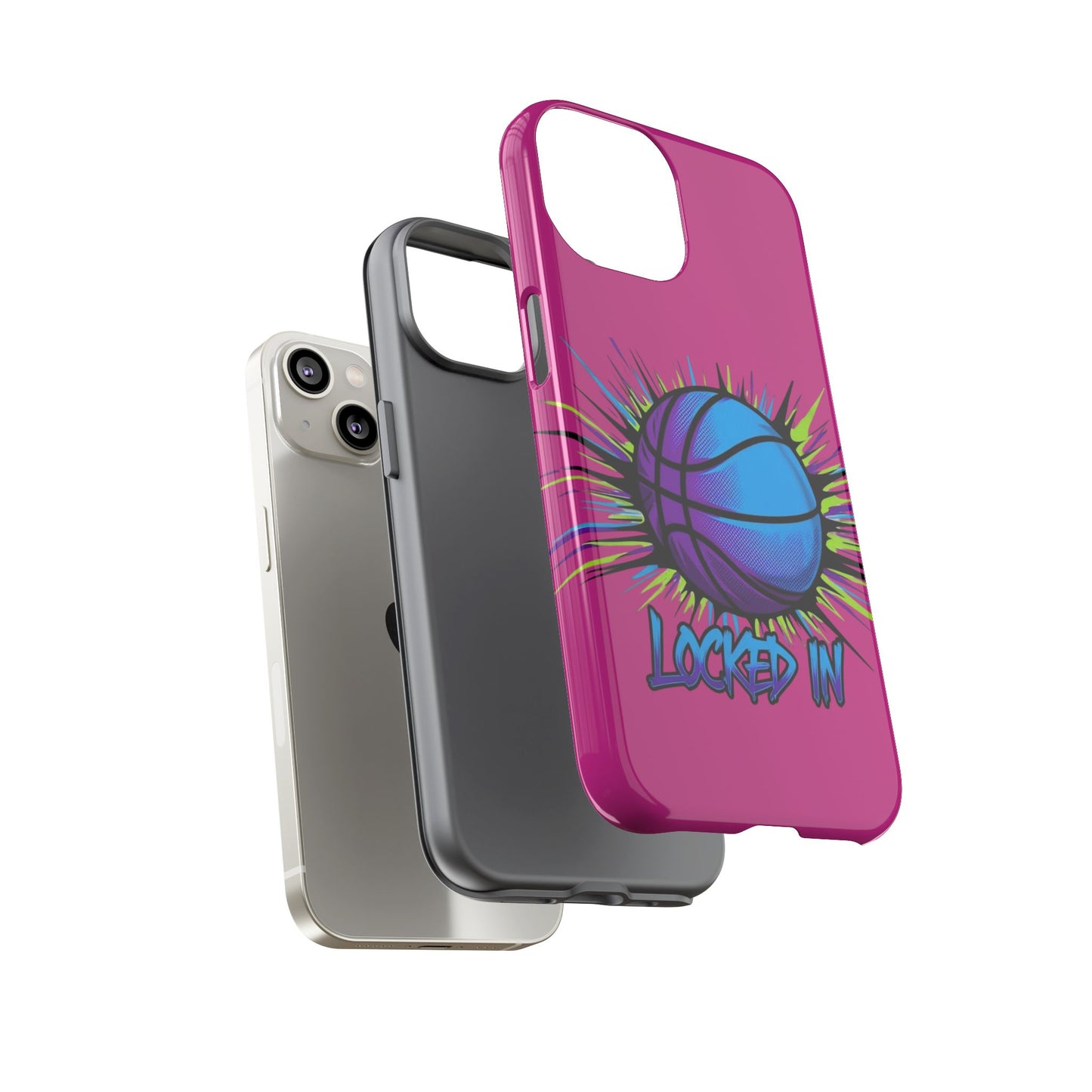 Locked In (pink) - Tough Case