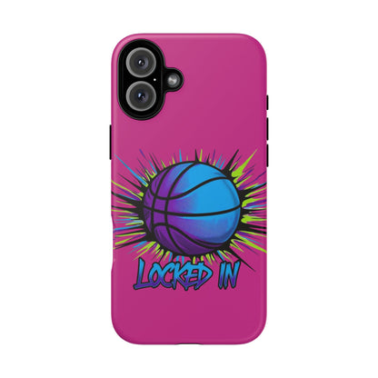 Locked In (pink) - Tough Case