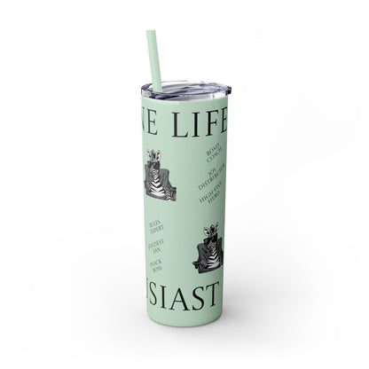 Sideline Life - 20oz Skinny Tumbler with Straw