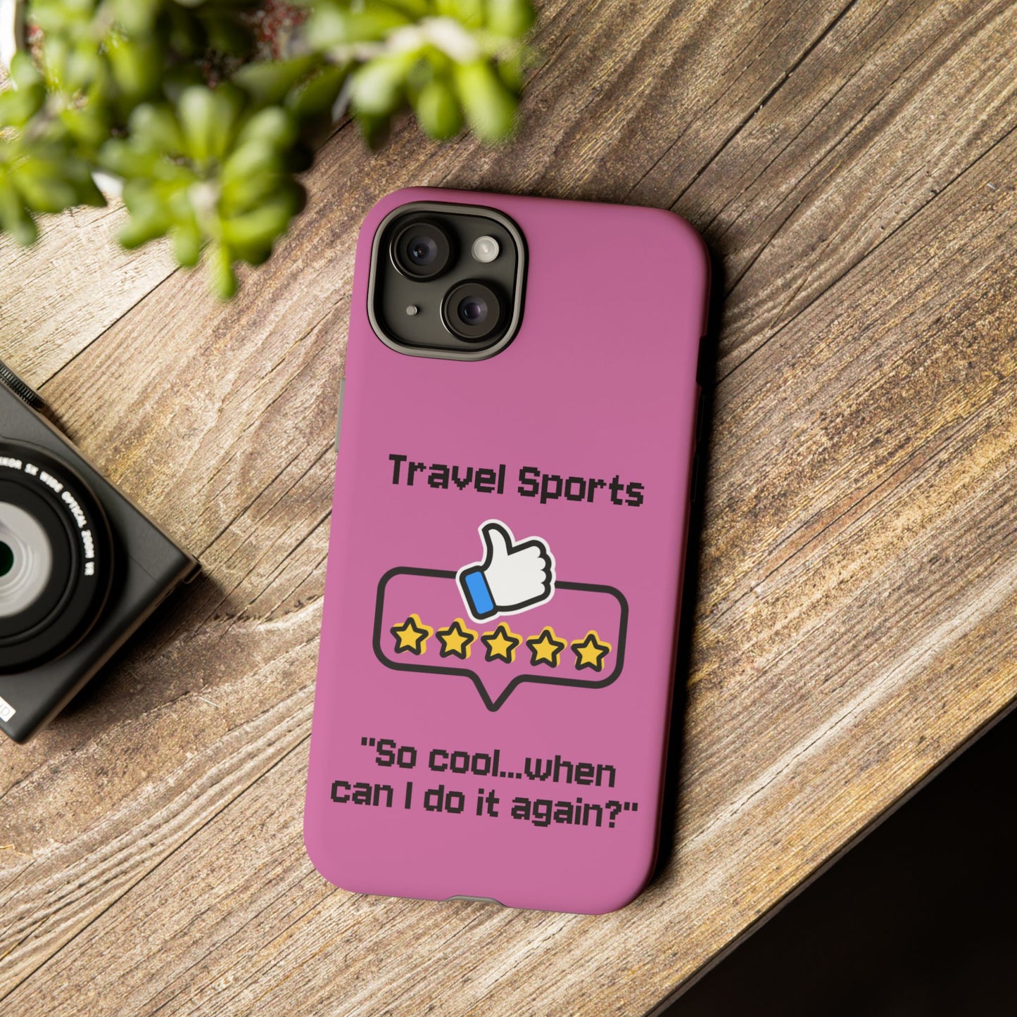 Travel Sports Five Star Review Pink - Tough Case