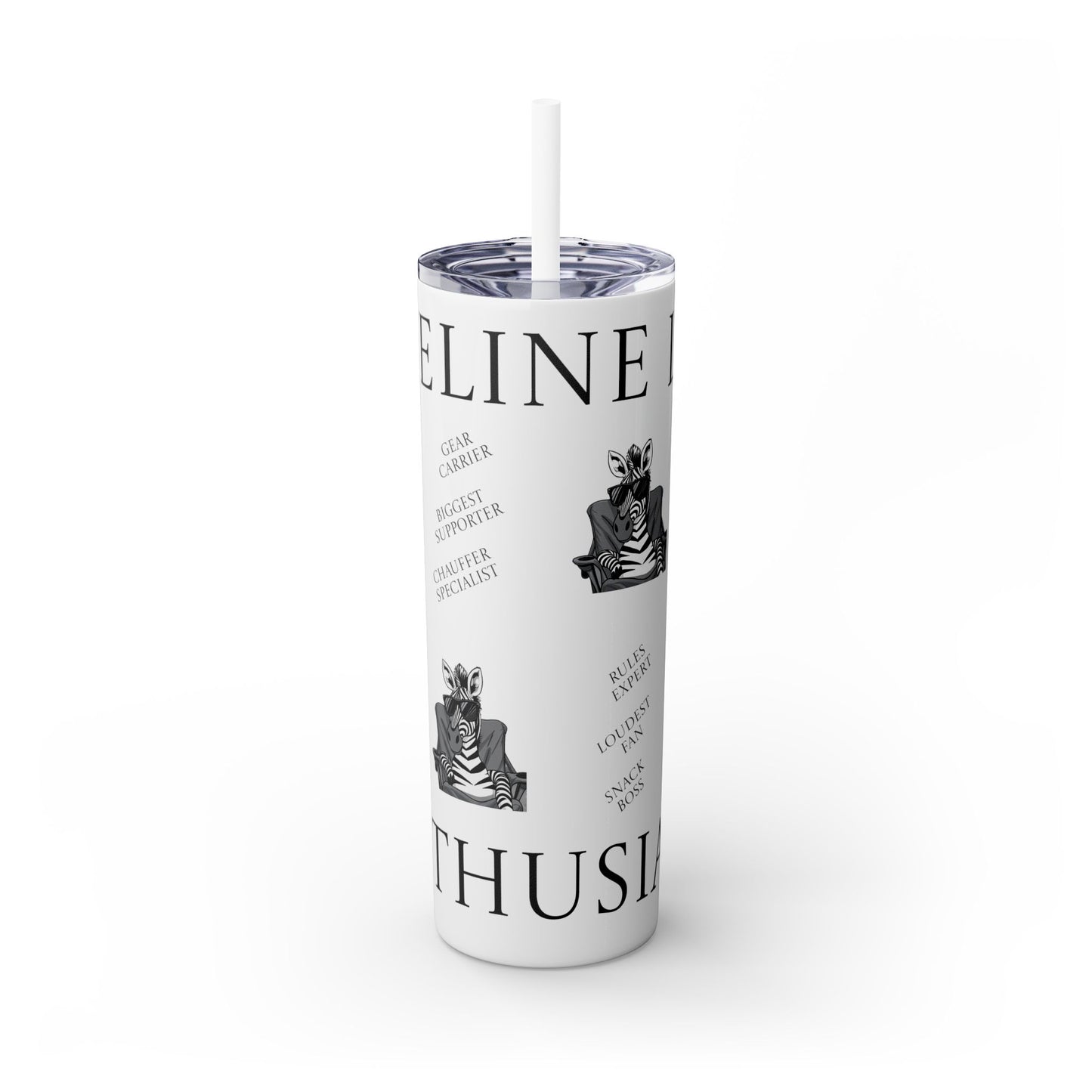 Sideline Life - 20oz Skinny Tumbler with Straw