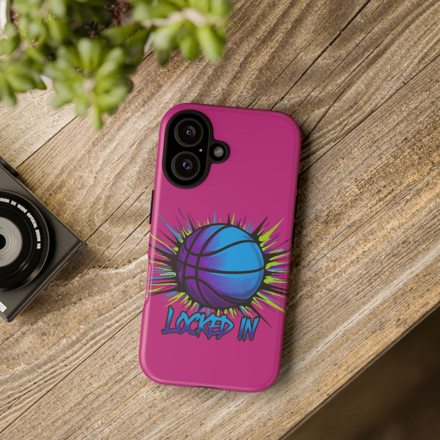 Locked In (pink) - Tough Case