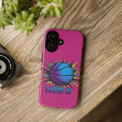 Locked In (pink) - Tough Case