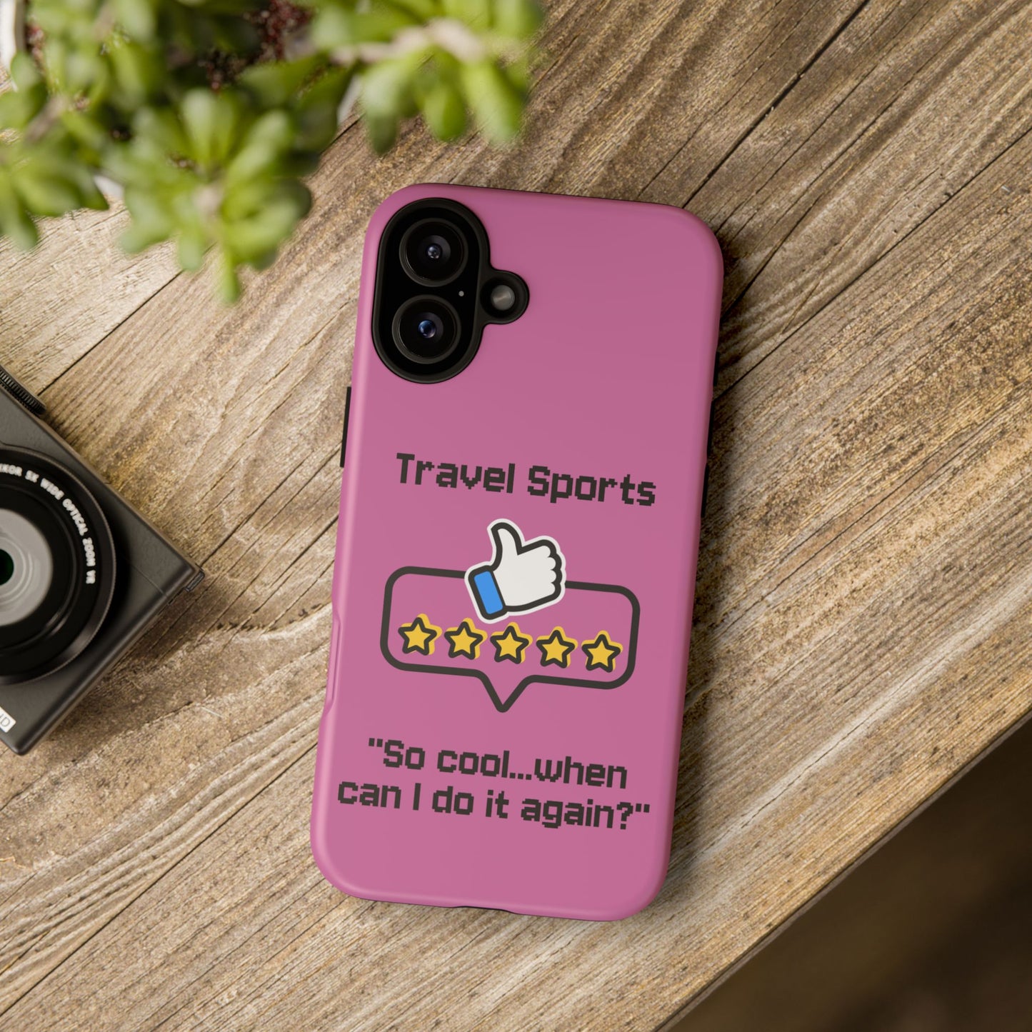 Travel Sports Five Star Review Pink - Tough Case