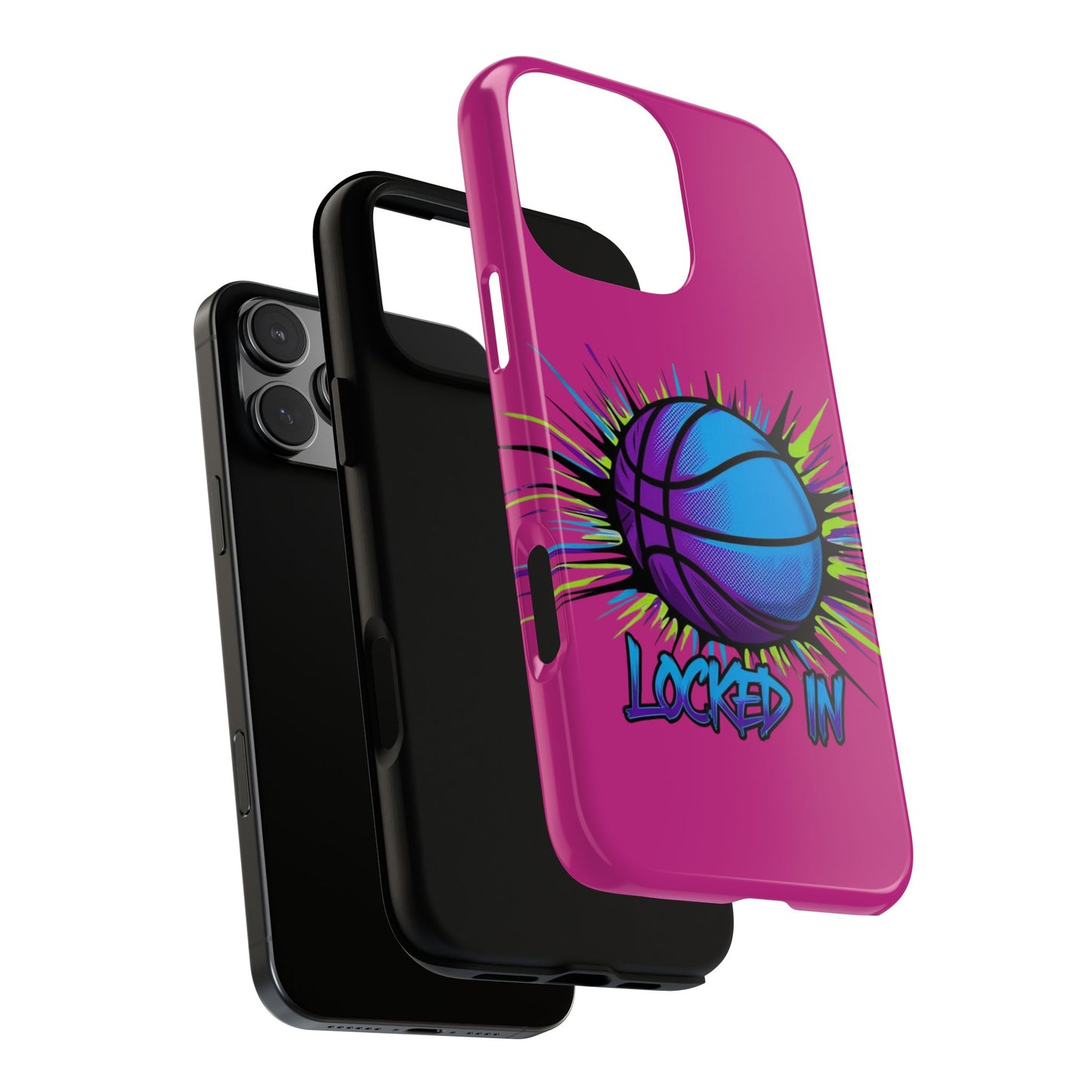 Locked In (pink) - Tough Case