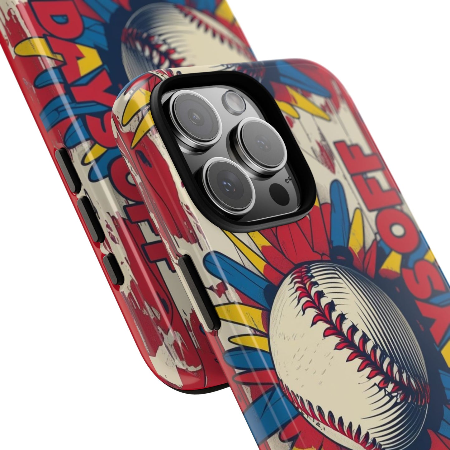 No Days Off Baseball V2- Tough Case