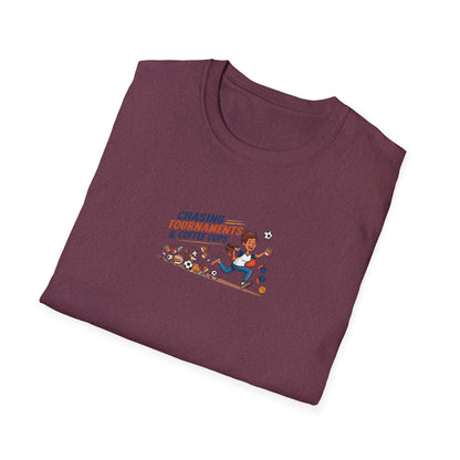 Chasing Tournaments & Coffee Cups - Softstyle Tee