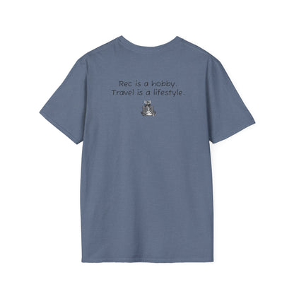 "Rec is a hobby. Travel is a lifestyle" - Sideline Softstyle Tee