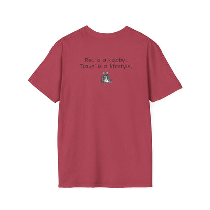 "Rec is a hobby. Travel is a lifestyle" - Sideline Softstyle Tee