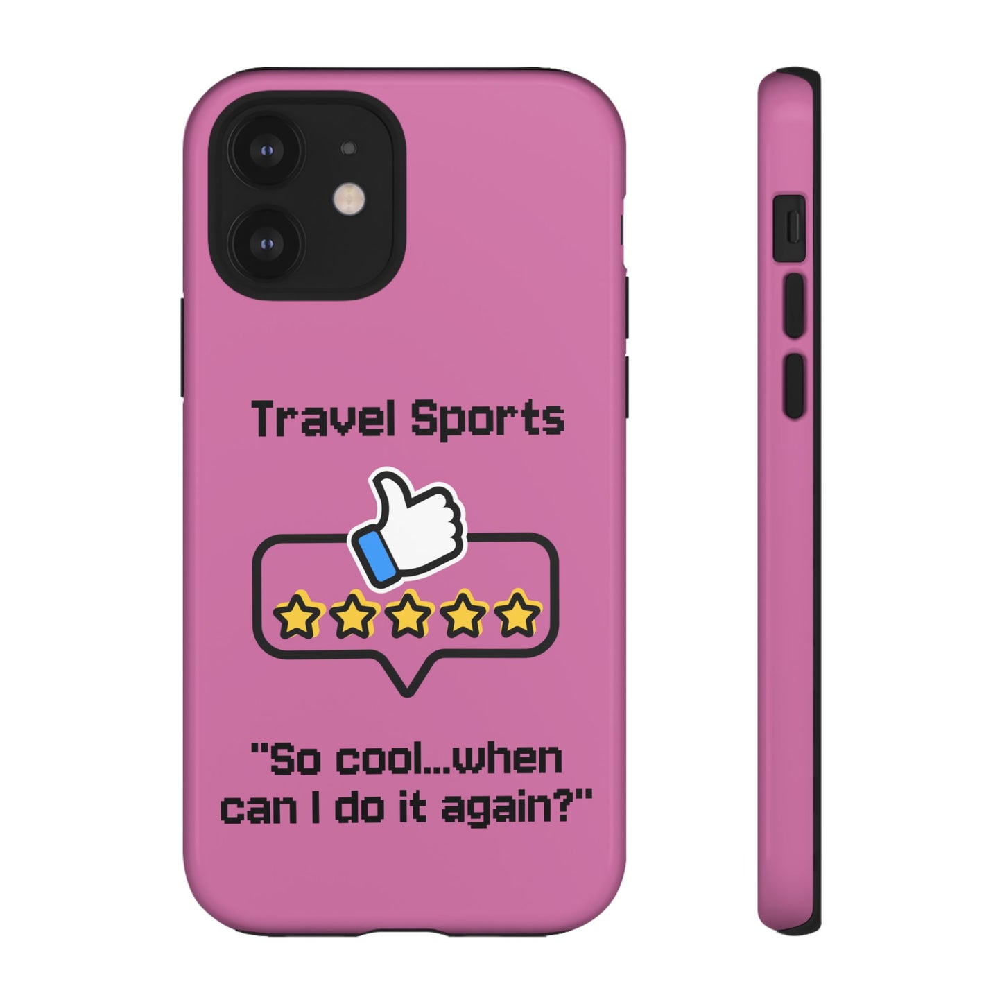 Travel Sports Five Star Review Pink - Tough Case