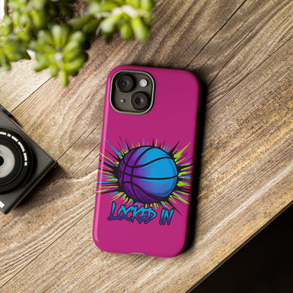 Locked In (pink) - Tough Case