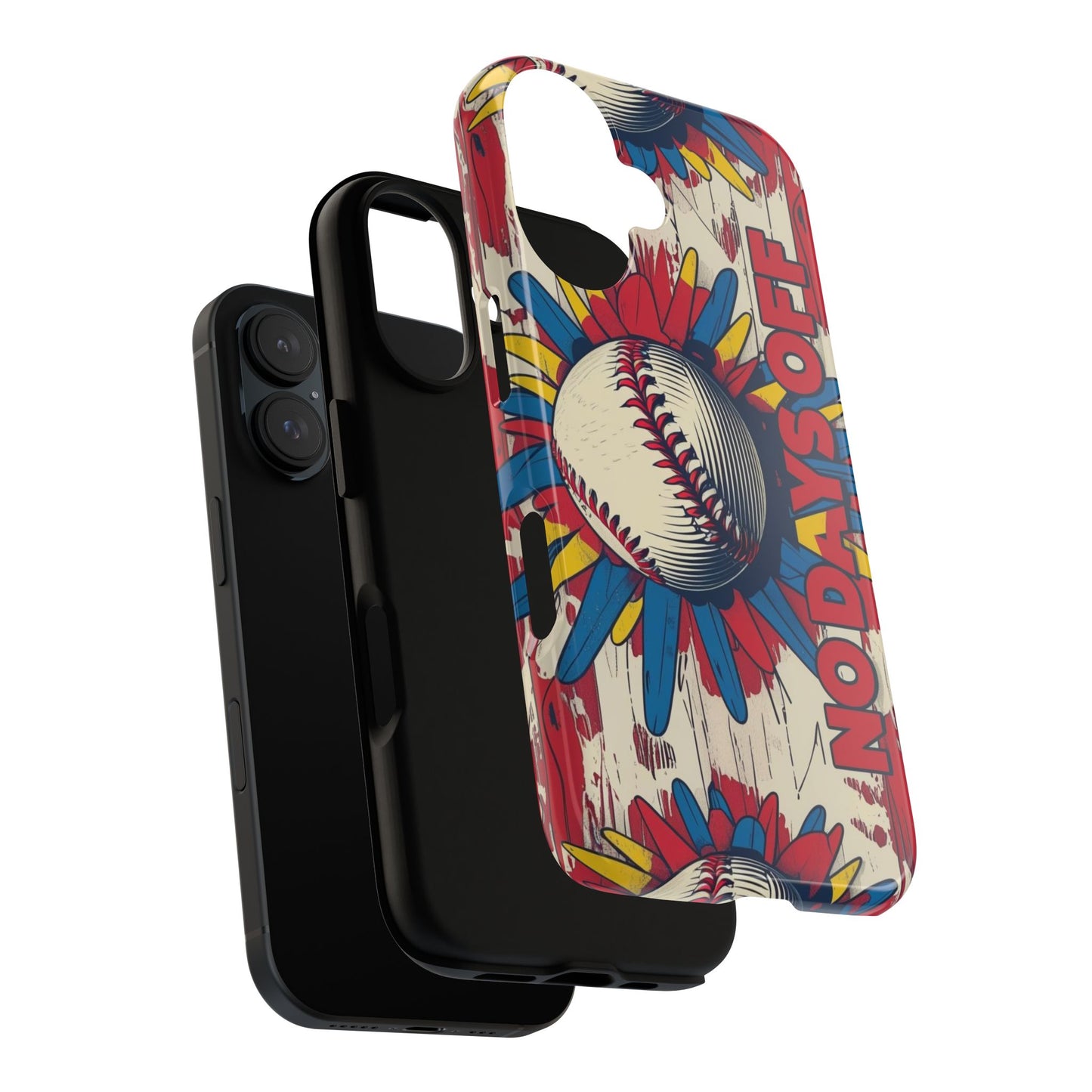 No Days Off Baseball V2- Tough Case