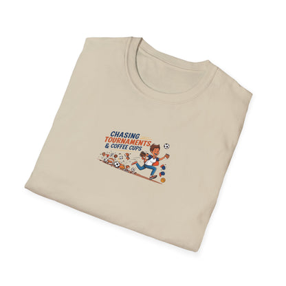 Chasing Tournaments & Coffee Cups - Softstyle Tee