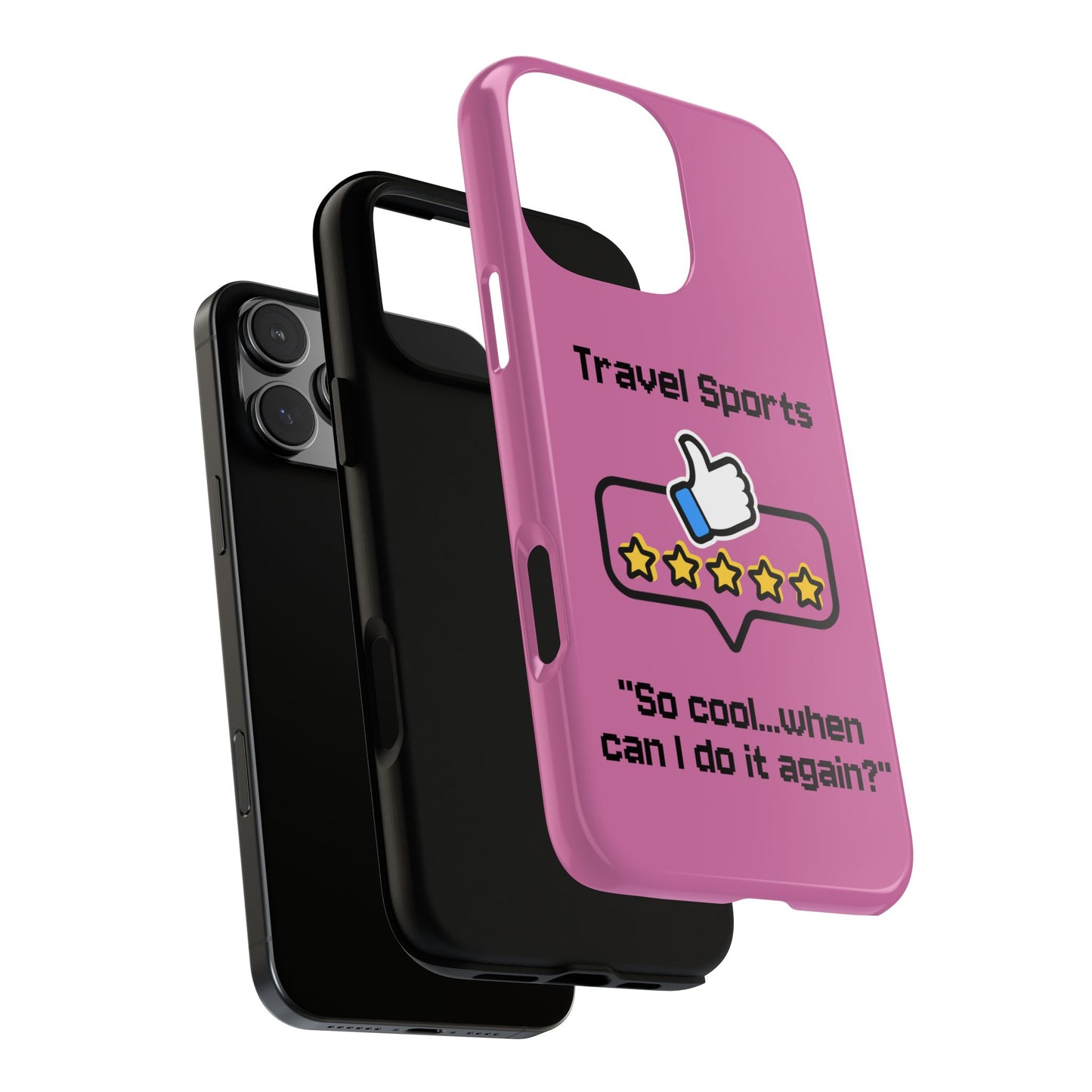 Travel Sports Five Star Review Pink - Tough Case