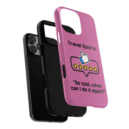 Travel Sports Five Star Review Pink - Tough Case