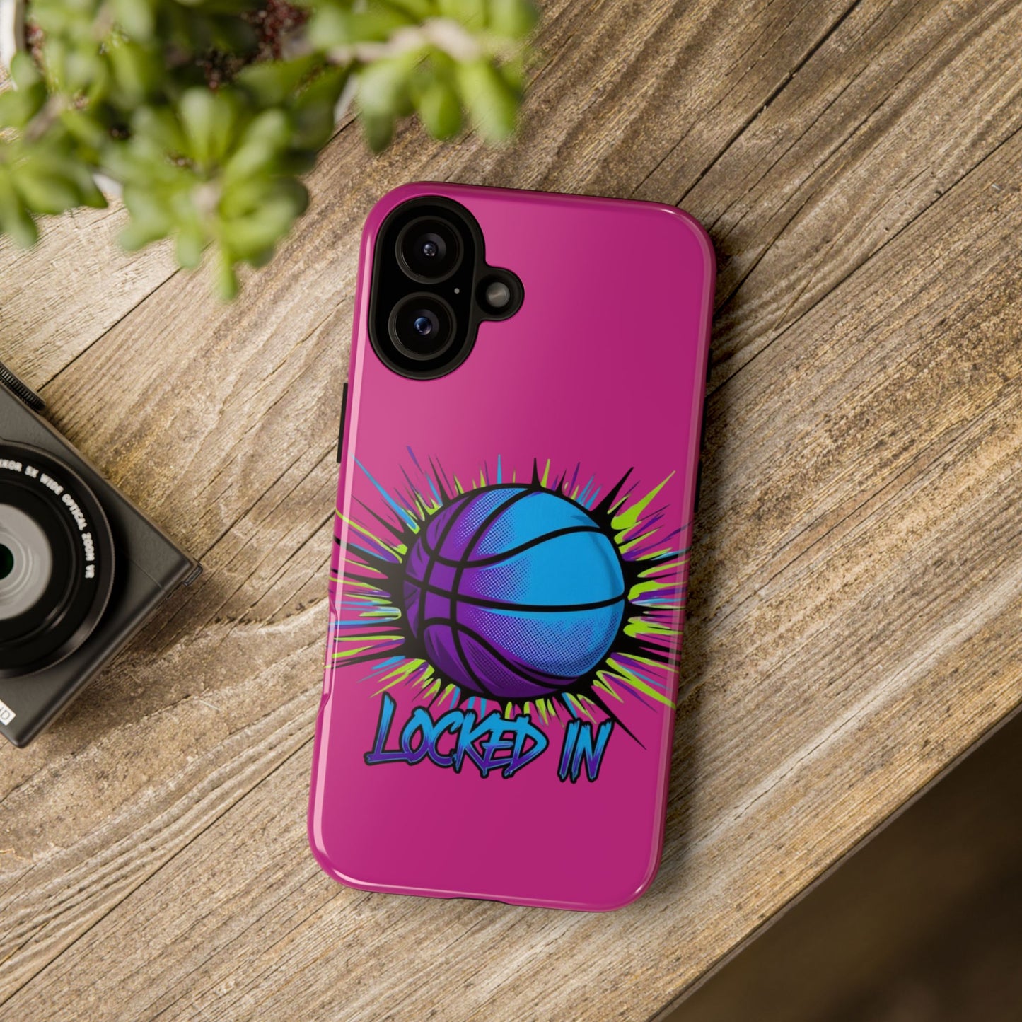 Locked In (pink) - Tough Case