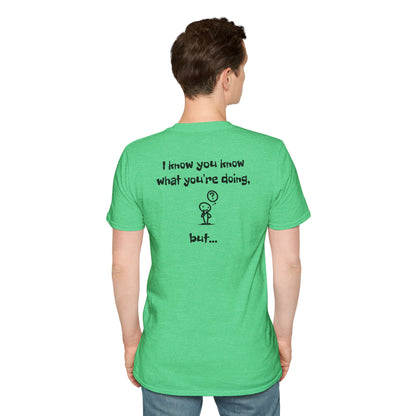 Beware Travel Parent  - Sideline Softstyle Tee