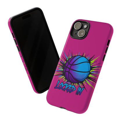 Locked In (pink) - Tough Case