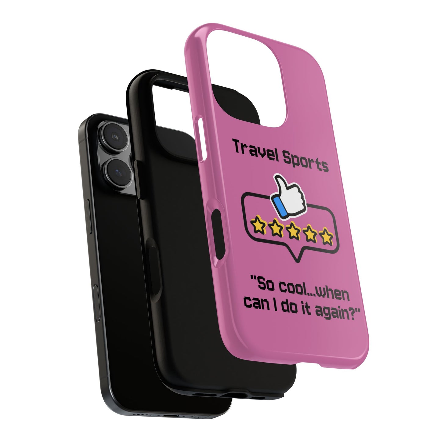 Travel Sports Five Star Review Pink - Tough Case