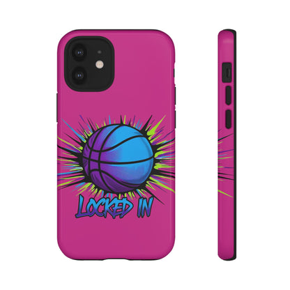 Locked In (pink) - Tough Case