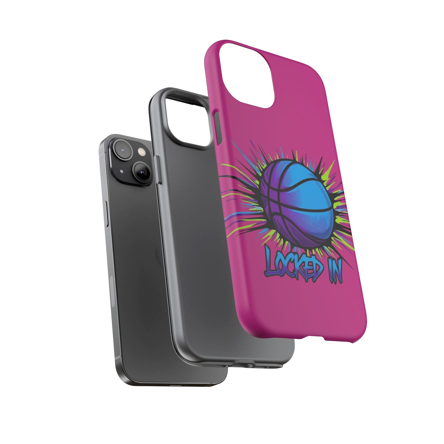 Locked In (pink) - Tough Case