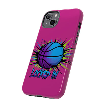 Locked In (pink) - Tough Case