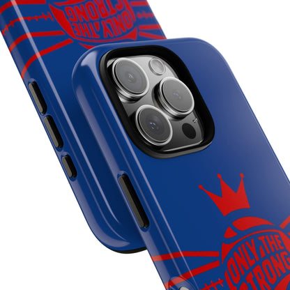 Only the Strong Make it to Sunday (dark blue) - Tough Case