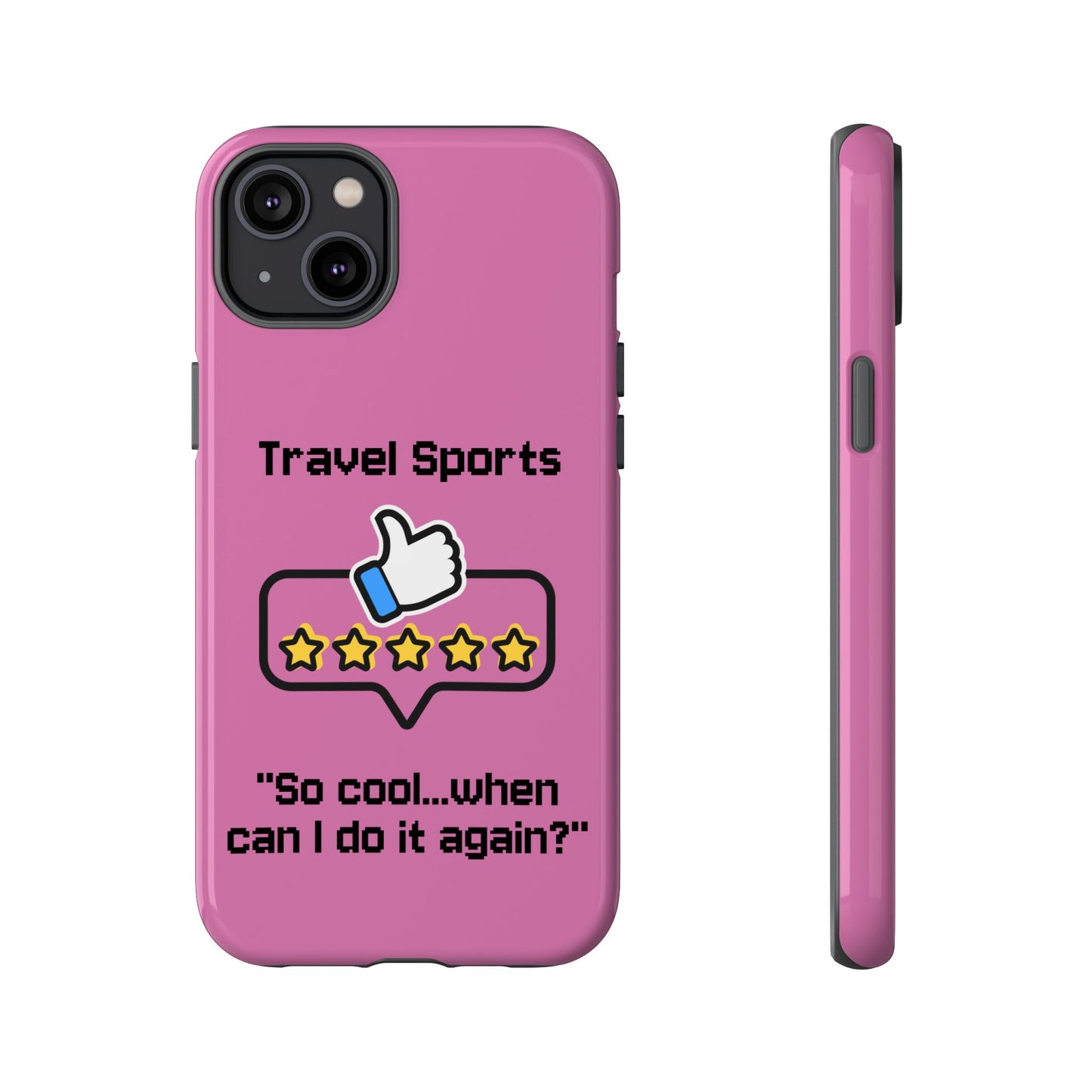 Travel Sports Five Star Review Pink - Tough Case