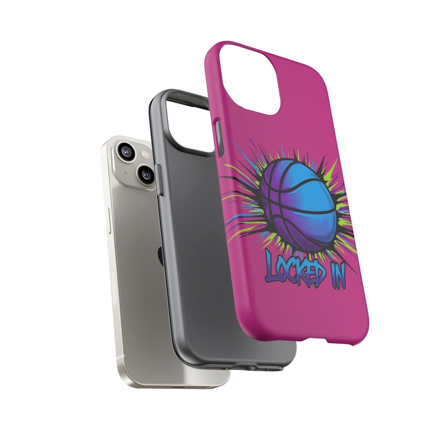 Locked In (pink) - Tough Case