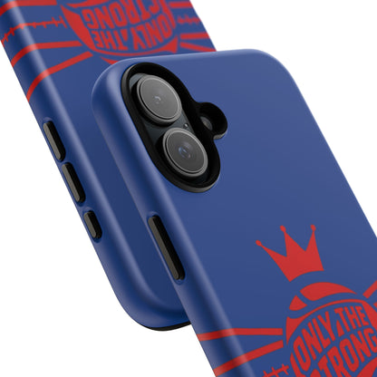 Only the Strong Make it to Sunday (dark blue) - Tough Case