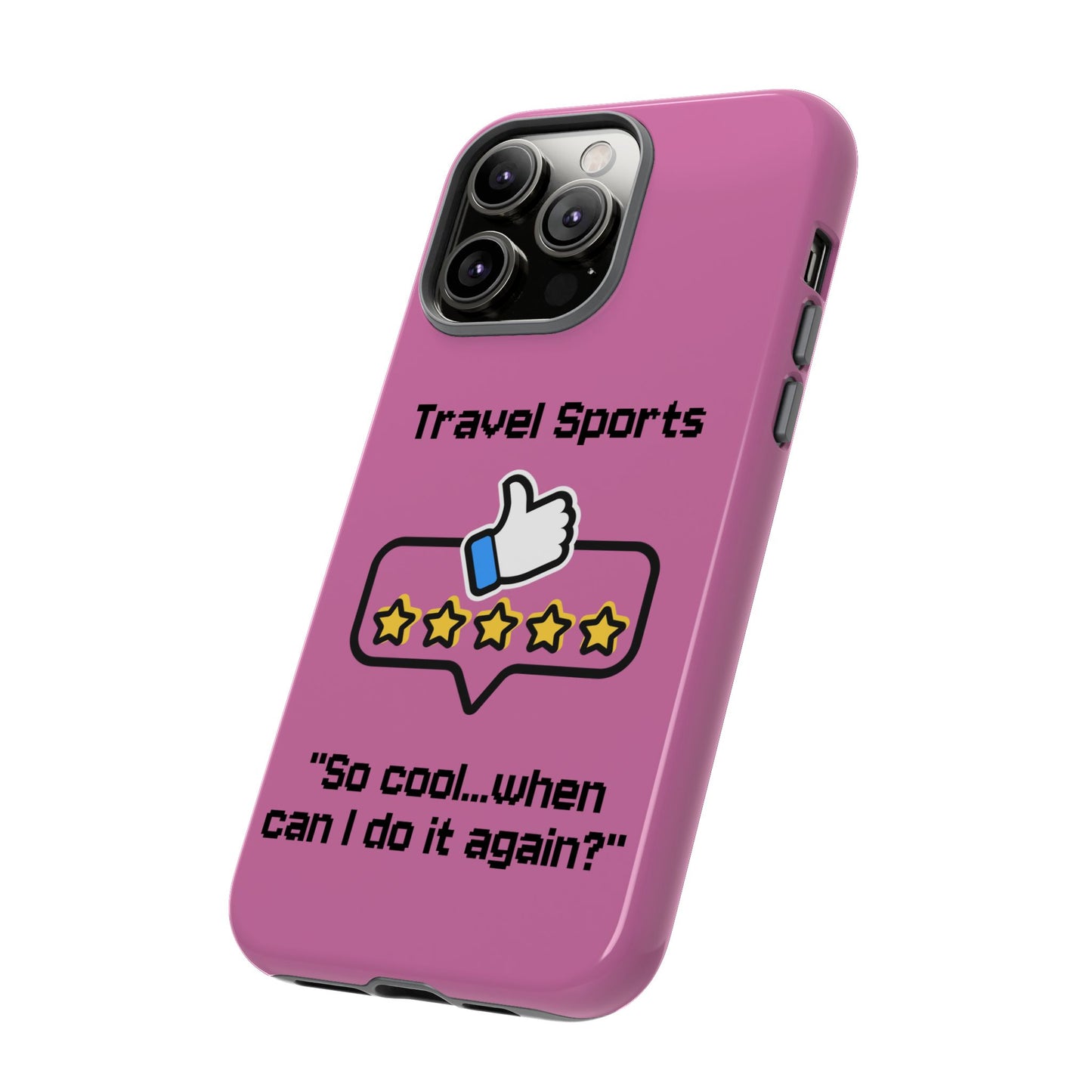 Travel Sports Five Star Review Pink - Tough Case
