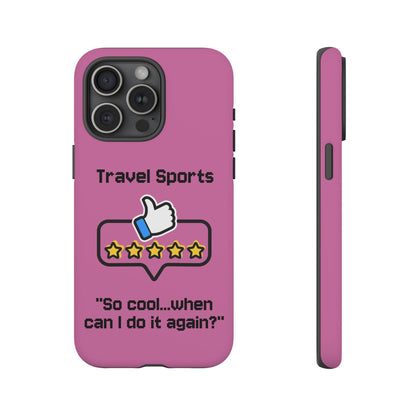 Travel Sports Five Star Review Pink - Tough Case