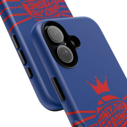 Only the Strong Make it to Sunday (dark blue) - Tough Case